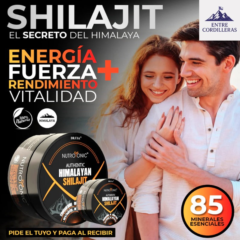 SHILAJIT ORIGINAL HIMALAYA SUMPLEMENTO SHILASTAR™ 2x1