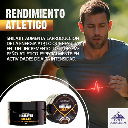 SHILAJIT ORIGINAL HIMALAYA SUMPLEMENTO SHILASTAR™ 2x1