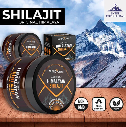 SHILAJIT ORIGINAL HIMALAYA SUMPLEMENTO SHILASTAR™ 2x1