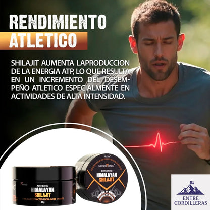 SHILAJIT ORIGINAL HIMALAYA SUMPLEMENTO SHILASTAR™ 2x1